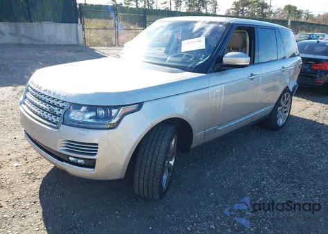 2016 Land Rover Range Rover 3.0L V6 Supercharged Hse z USA, uszkodzony, nr VIN SALGS2PF8GA318606